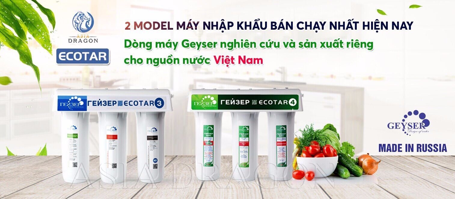 Máy lọc nước Nano Geyser.