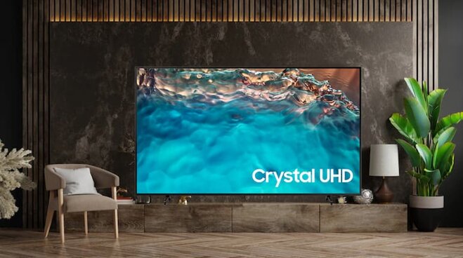 Giá Smart tivi Samsung 4K 85 inch UA85BU8000 khoảng 45 triệu đồng