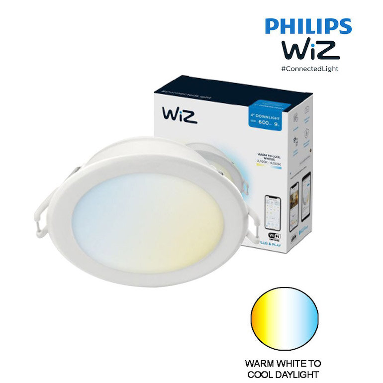 Đèn Led âm trần Philips Wiz Tunable