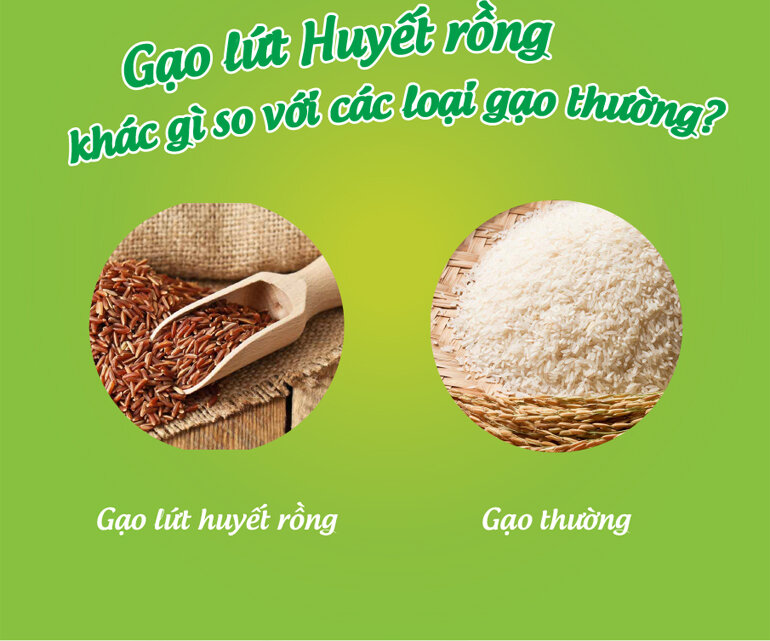 Gạo lứt huyết rồng có thực sự tốt hơn gạo trắng không ?