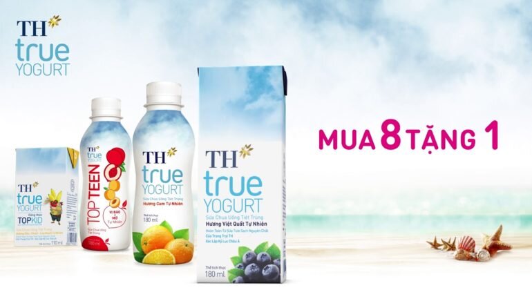 Sữa chua uống TH True Yogurt