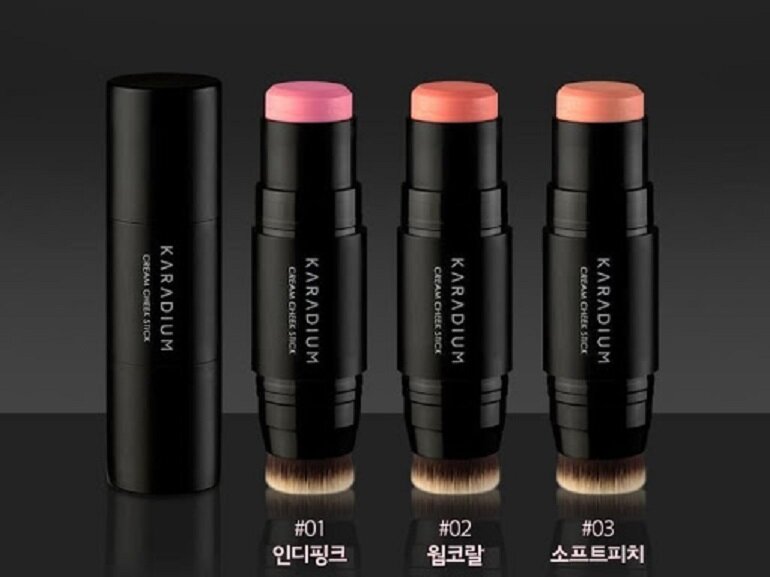 Phấn má hồng Karadium Cream Cheek Stick phổ biến