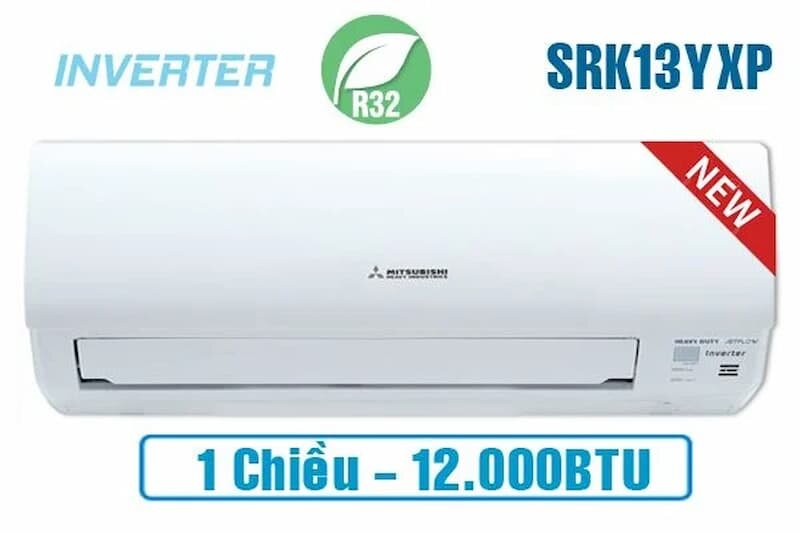 Điều hòa Mitsubishi Heavy 12000 BTU inverter SRK13YXP-W5