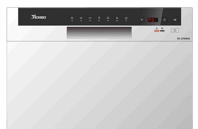 Máy rửa bát Texgio TG-DTW558 tận hưởng bếp sạch thơm mà không cần đụng tay