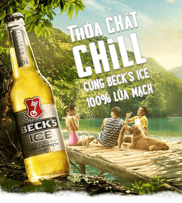 Beck's Ice Beer - The perfect choice for a family reunion party 