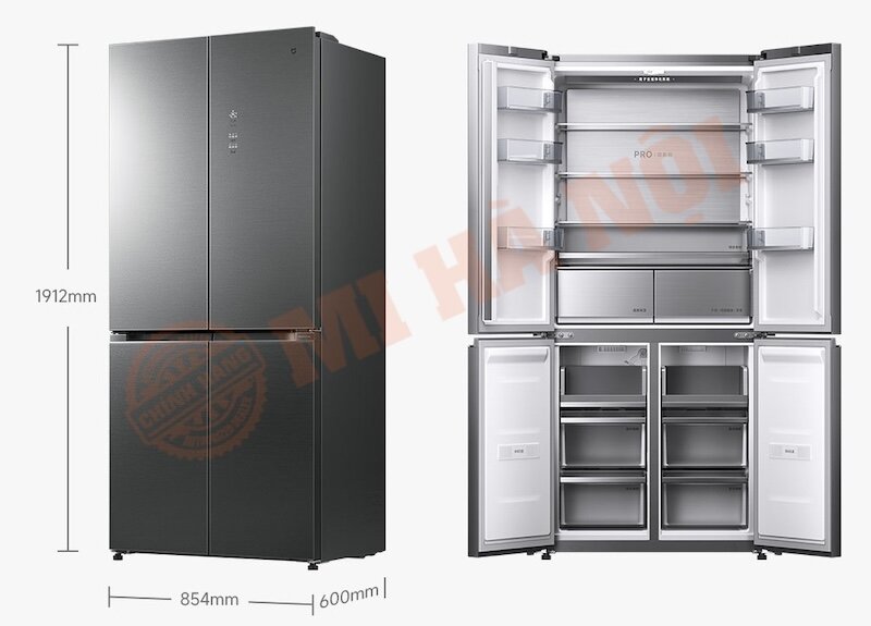 Tủ lạnh Xiaomi Mijia Pro 508L tính năng ưu việt, công nghệ hiện đại