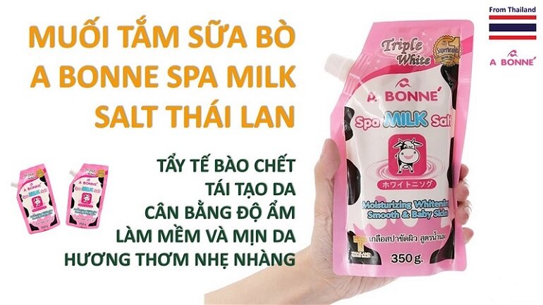Muối tắm sữa bò Thái Lan