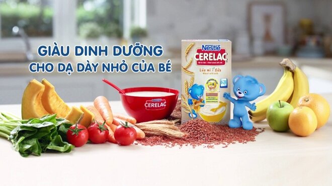 Bột ăn dặm Nestle của Vinamilk