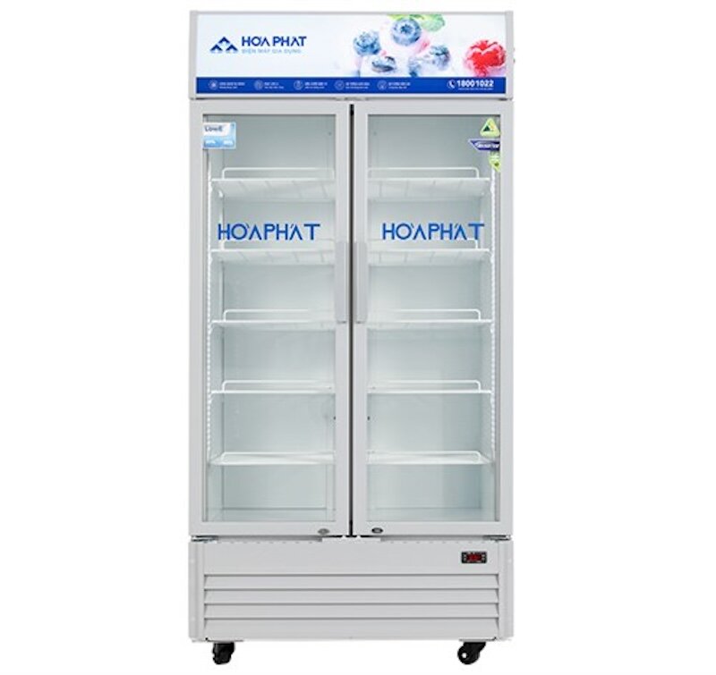 8 Lý do nên chọn tủ mát Hòa Phát Inverter 2 cánh 812 Lít HSR D8812
