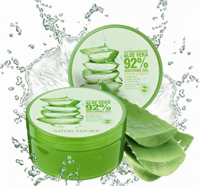 Mặt nạ gel lạnh nha đam Nature Republic Soothing & Moisture Aloe Vera 92% Soothing gel.