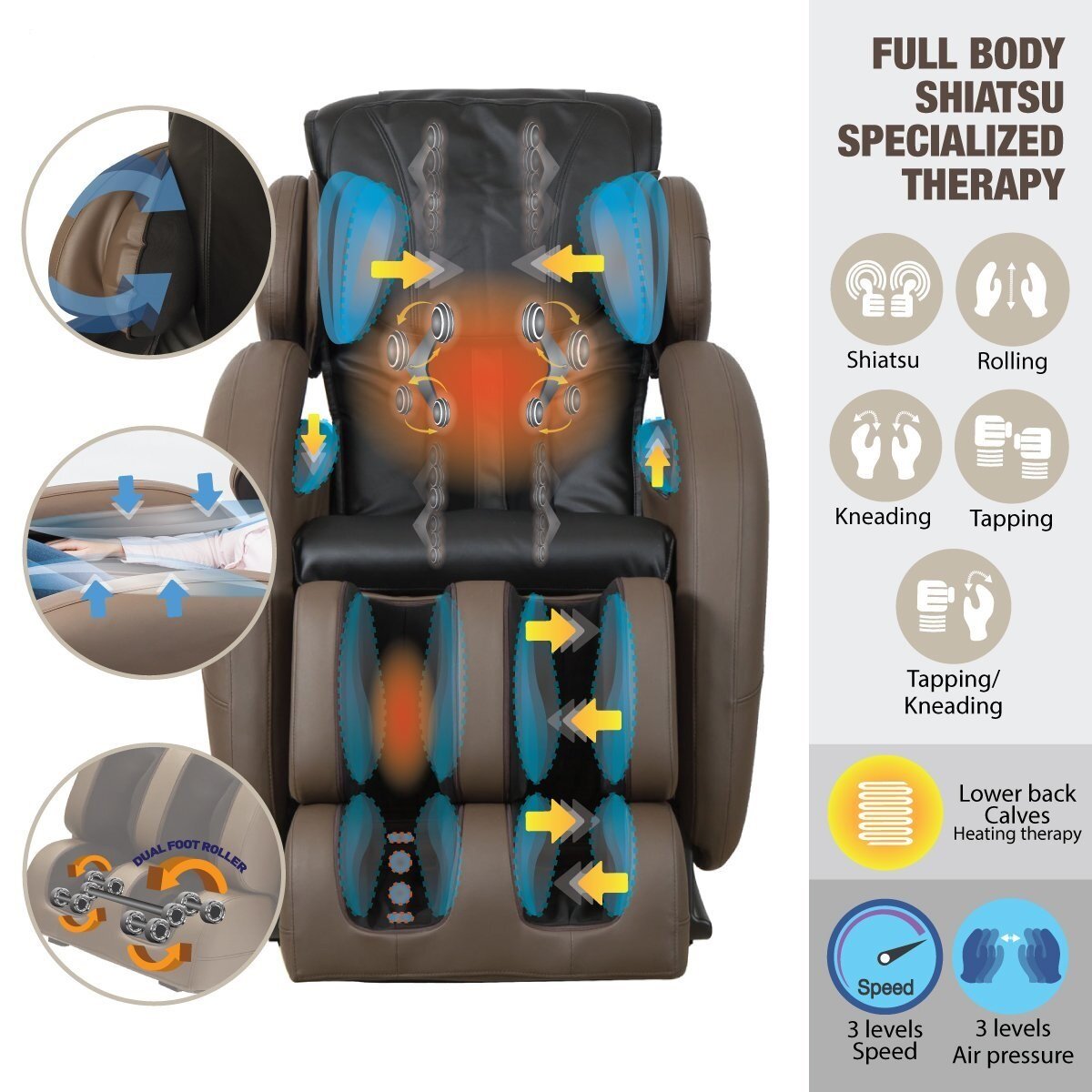 Một chiếc ghế massage phù hợp sẽ mang đến nhiều lợi ích cho cơ thể bạn và gia đình