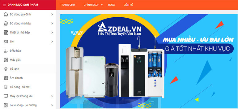 Azdeal.vn – Siêu thị mua sắm online hàng đầu tại Việt Nam