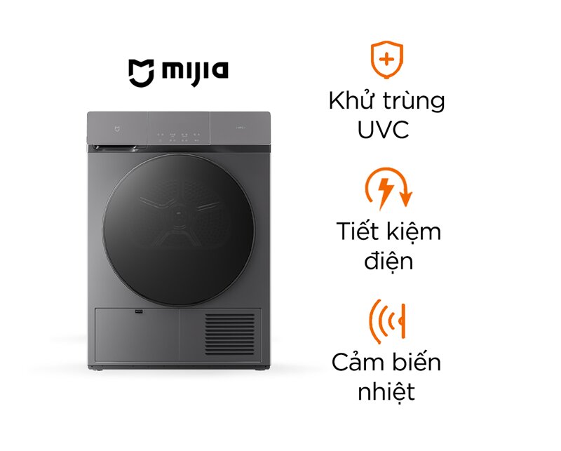 Máy sấy quần áo bơm nhiệt Xiaomi Mijia H100MJ102S có tia UV diệt khuẩn tới 99.99% giá chỉ 13 triệu đồng