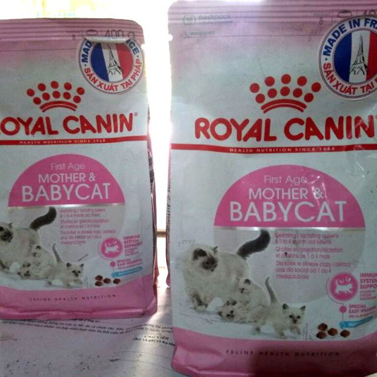 Royal Canin BabyCat dry food for mother cats from France