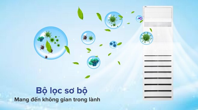 Máy lạnh tủ đứng LG Inverter 5 HP ZPNQ48GT3A0