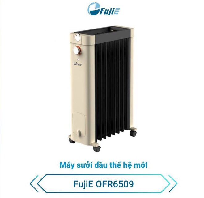 Máy sưởi dầu thế hệ mới FujiE OFR6509