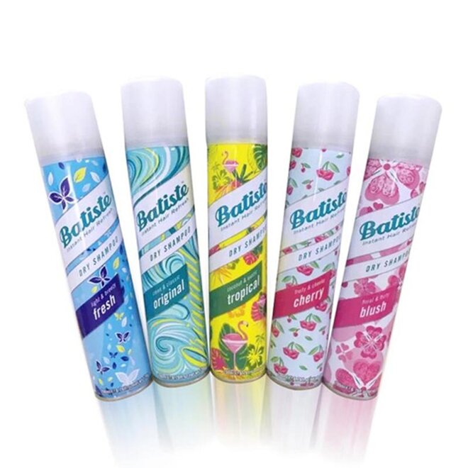 Về thành phần của dầu gội khô Batiste