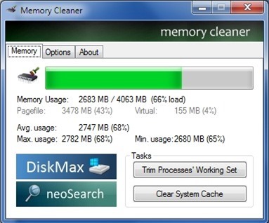 Công cụ tối ưu bộ nhớ RAM không thể thiếu trên Windows