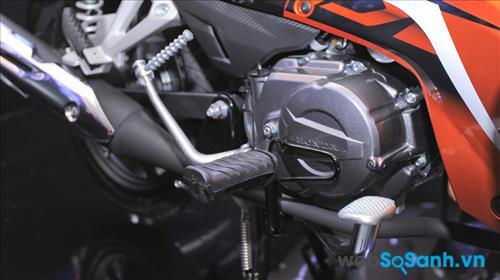 Động cơ 4 thì, xy lanh dung tích 110cc Động cơ 4 thì, xy lanh dung tích 110cc