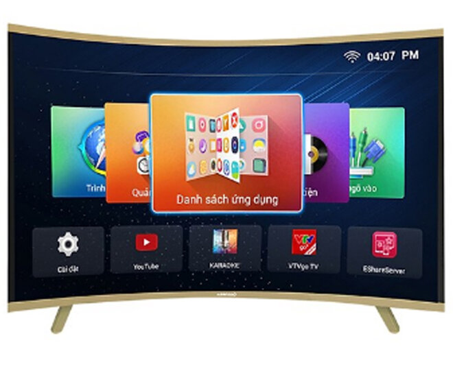 Smart Tivi Màn Hình Cong Asanzo 40 inch HD 40CV6600 - Giá rẻ nhất: 4.942.000 vnđ