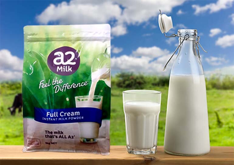 Cách pha sữa A2 1kg của Úc dạng túi theo lít