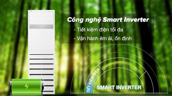 Máy lạnh tủ đứng LG Inverter 3 HP ZPNQ30GR5E0