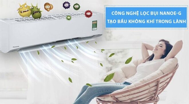 chế độ nanoe-g của điều hòa panasonic