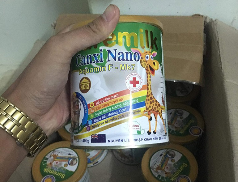 Sữa bột suremilk canxi nano