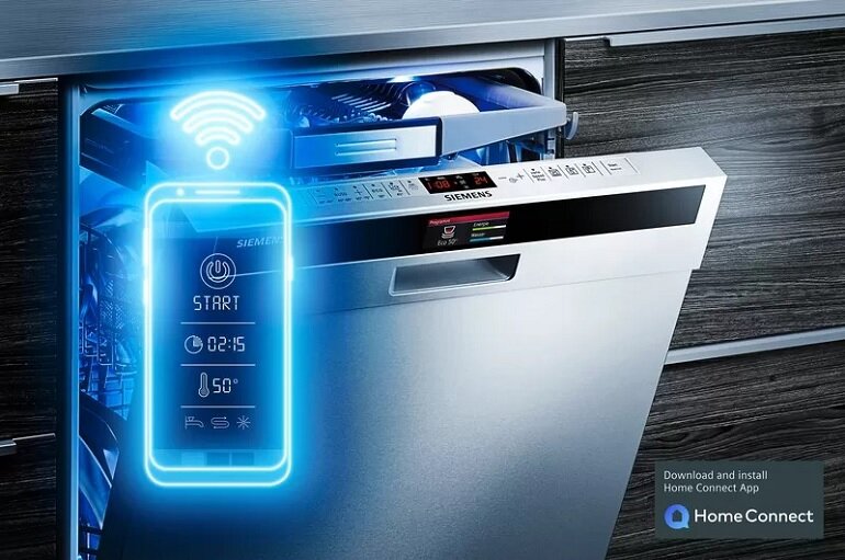 máy rửa chén Siemens IQ500 SN65ZX49CE