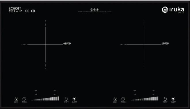 Thiết kế của bếp từ Iruka