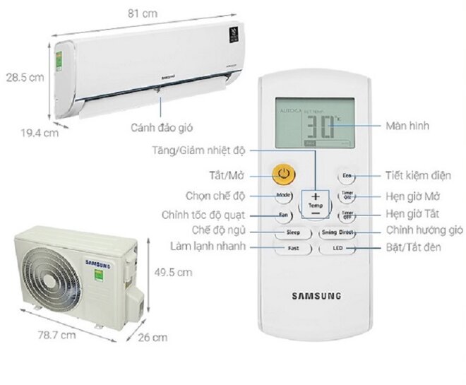 Top 4 điều hòa giá rẻ, đẹp cho người có tài chính từ 5 đến 7 triệu