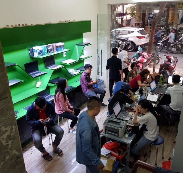 địa chỉ sửa chữa laptop, thay thế linh kiện laptop uy tín tại Hà Nội