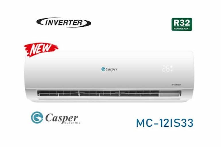 Điều hòa Casper 12000btu 1 chiều inverter MC-12IS33