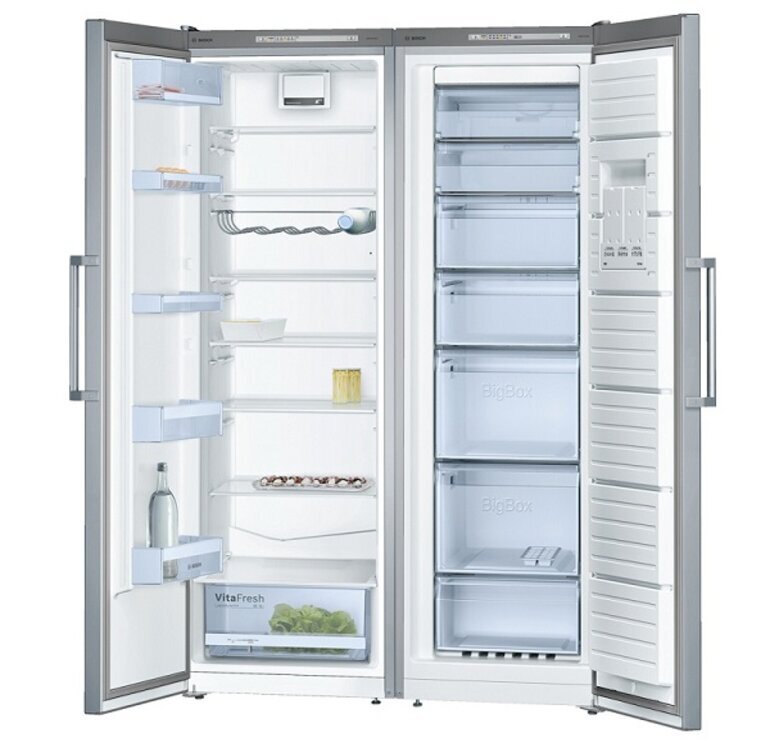 Tủ lạnh cỡ lớn Bosch KSV36VI30-GSN36VI30 603 lít 2 cửa với các ngăn kệ thông minh