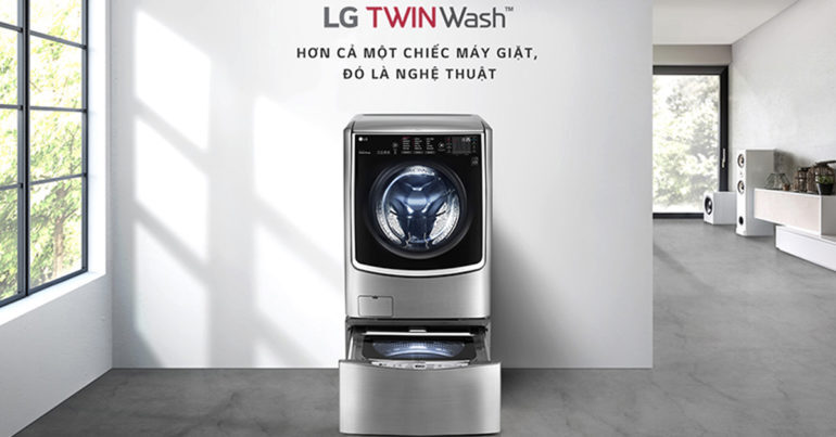 Đánh giá review LG Twin Wash : giặt & vắt 2 lồng cùng lúc như vũ điệu tình yêu của bạn - Đây là chiếc máy giặt bán chạy số 1 thế giới và ai cũng muốn trải nghiệm nó