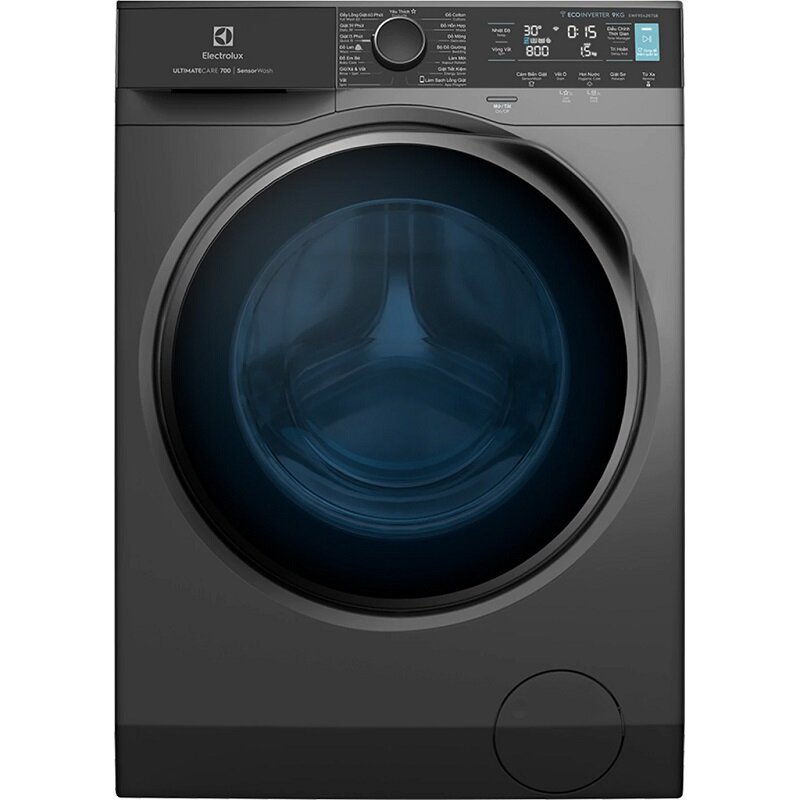 Máy giặt Electrolux UltimateCare 700 9kg có đến 15 chương trình đa dạng