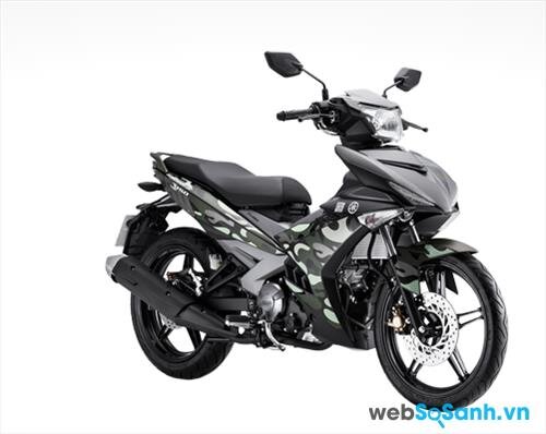 Yamaha Exiter CAMO với màu sắc 