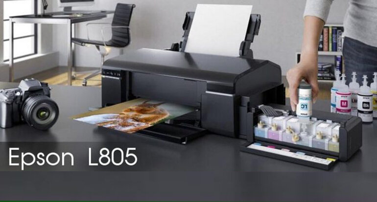 Máy in Epson l805 dùng có tốt không ?Có hay bị lỗi không ?Giá rẻ nhất là  bao nhiêu ? | websosanh.vn