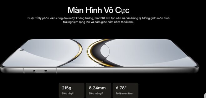 5 điểm nhấn khiến điện thoại OPPO Find X8 Pro 