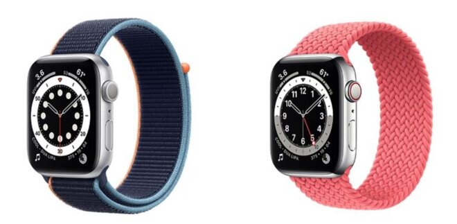 apple watch series 6 có mấy màu