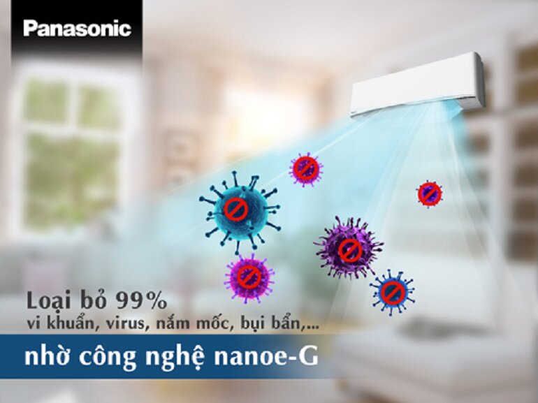 chế độ nanoe-g của điều hòa panasonic