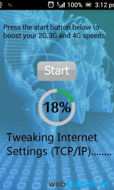 Phần mềm Faster Internet 2X dành cho cả thiết bị Android được và chưa được root