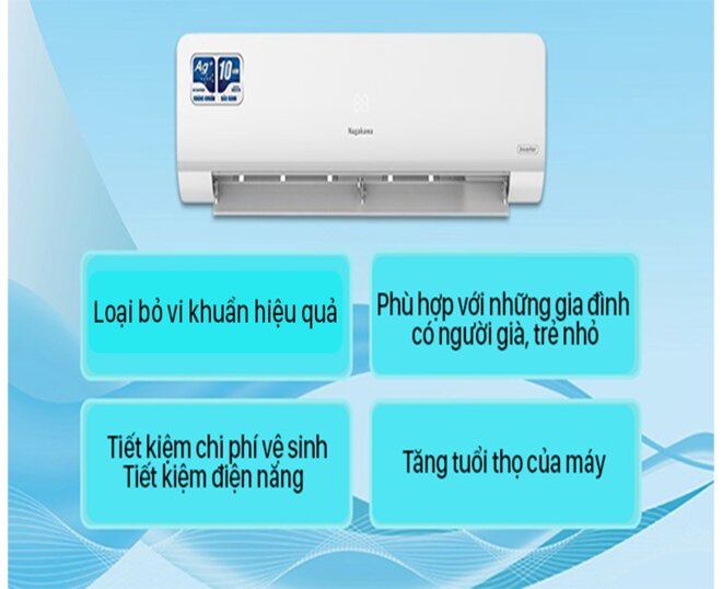 Những ưu việt của điều hòa Nagakawa NIS-C12R2T28