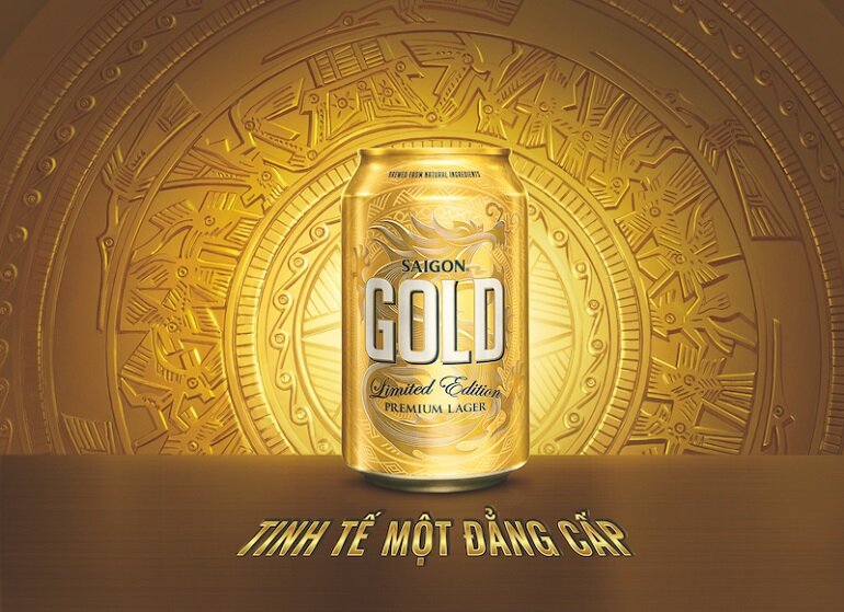 Bia SaiGon Gold đến từ Sabeco