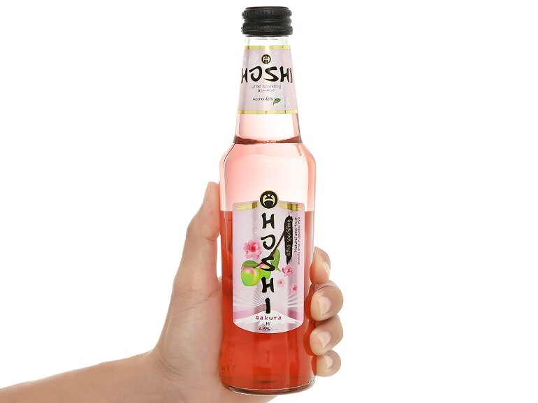 Appearance of Hoshi Sakura fermented apricot juice