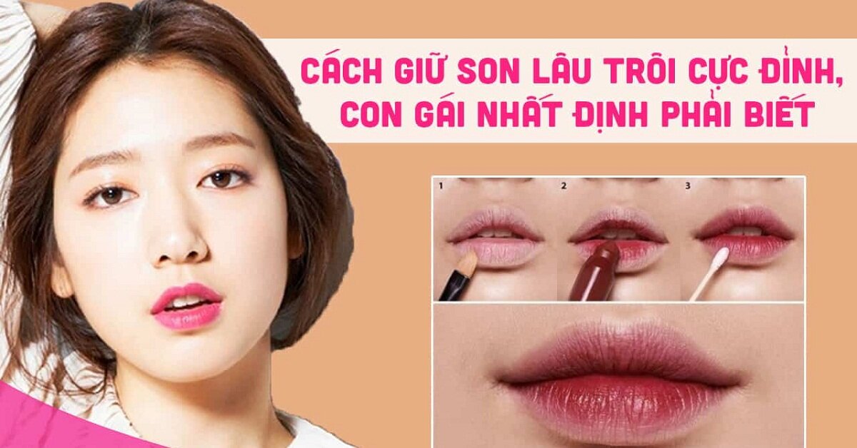 5 mẹo hay hướng dẫn đánh son môi ăn không trôi cho bạn gái