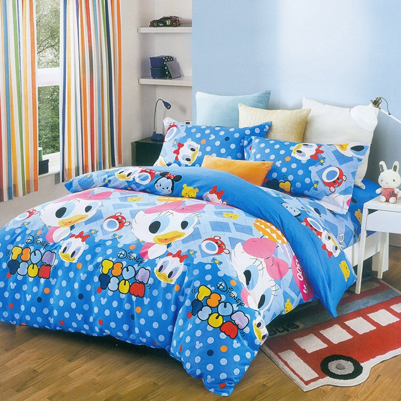 Bộ drap có đến 3 kích thước khác nhau để bạn lựa chọn cho phù hợp với căn phòng và giường ngủ của bé
