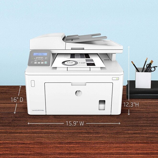 Máy in đa năng HP Laserjet Pro M148dw: Đơn sắc tốt nhất.