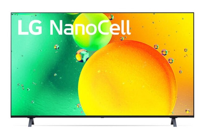 Smart Tivi NanoCell LG 50NANO76SQA có phong cách thiết kế cực kỳ nổi bật với viền tivi siêu mỏng kết hợp cùng với kiểu dáng tinh xảo