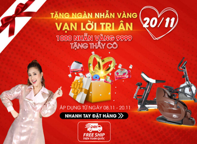 Khuyến mãi lớn tại Elipsport nhân ngày 20/11 và Black Friday 2019